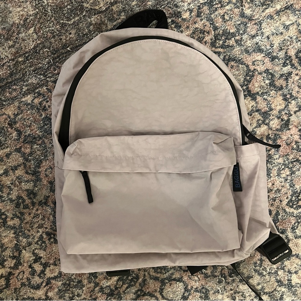 Baggu medium nylon backpack in dusty pink NWOT